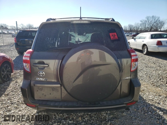 2011 Toyota RAV4 with VIN 2T3BF4DV4BW149661, listed as a Copart auction lot 81788694 with 0 mi miles and Salvage Title. Bid and sale history available at carsss.com. Image 6.