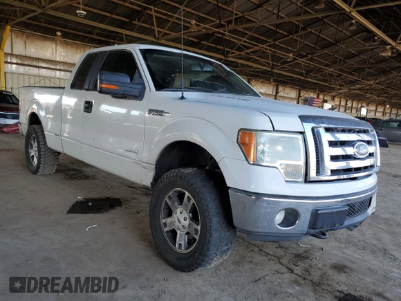 2012 Ford F-150 XL with VIN 1FTFX1ET0CKD33452, listed as a Copart auction lot 52825595 with 187,934 mi miles and Salvage Title. Bid and sale history available at carsss.com. Image 4.