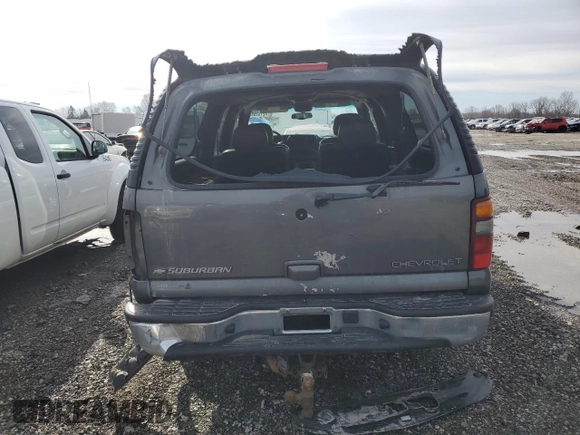 2002 Chevrolet Suburban LT with VIN 1GNFK16Z42J185836, listed as a Copart auction lot 42162685 with 0 mi miles and Salvage Title. Bid and sale history available at carsss.com. Image 6.