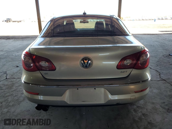2010 Volkswagen CC Sport with VIN WVWMP7AN1AE554149, listed as a Copart auction lot 78883054 with 124,319 mi miles and Salvage Title. Bid and sale history available at DreamBid. Image 6.