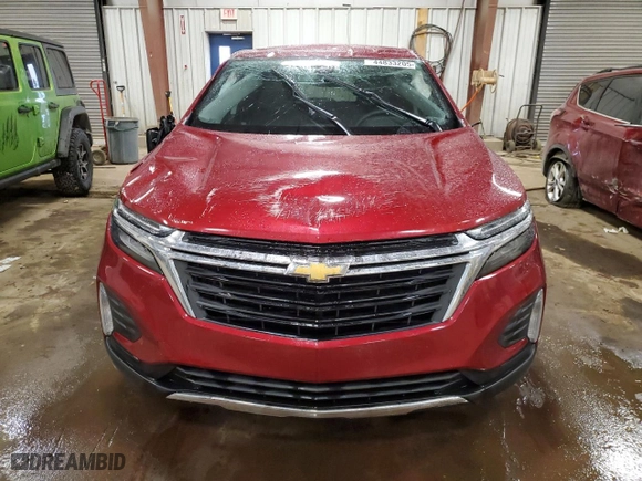 2023 Chevrolet Equinox LT with VIN 3GNAXUEG1PL130533, listed as a Copart auction lot 44833205 with 47,153 mi miles and Non Repairable. Bid and sale history available at carsss.com. Image 5.