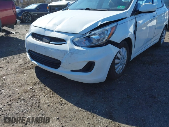2015 Hyundai Accent GLS with VIN KMHCT4AEXFU905526, listed as a IAAI auction lot 41740175 with 104,023 mi miles and . Bid and sale history available at carsss.com. Image 6.