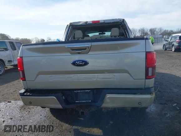 2018 Ford F-150 XL with VIN 1FTEW1E50JKC01823, listed as a IAAI auction lot 41824169 with 130,034 mi miles. Bid and sale history available at carsss.com. Image 15.