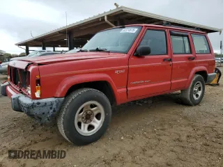 1999 Jeep Cherokee Sport with VIN 1J4FT68S2XL580915, listed as a Copart auction lot 50374875 with 286,276 mi miles and Salvage Title. Bid and sale history available at carsss.com. Image 1.