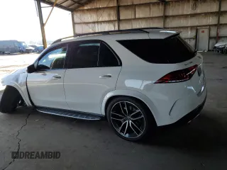 2021 Mercedes-Benz GLE 580 with VIN 4JGFB8GB3MA443409, listed as a Copart auction lot 40007224 with 26,726 mi miles and . Bid and sale history available at DreamBid. Image 2.