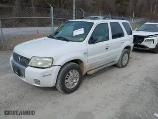 2005 Mercury Mariner Luxury with VIN 4M2CU57165DJ33059, listed as a IAAI auction lot 41675851 with 222,375 mi miles. Bid and sale history available at carsss.com. Image 19.