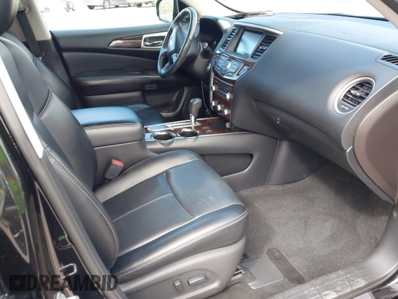 2015 Nissan Pathfinder SV with VIN 5N1AR2MN7FC682812, listed as a IAAI auction lot 42258264 with 74,495 mi miles and . Bid and sale history available at DreamBid. Image 5.