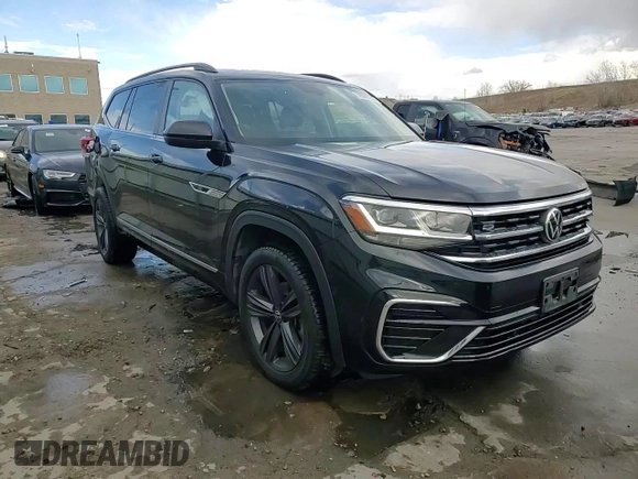 2021 Volkswagen Atlas SE with VIN 1V2RR2CA8MC527090, listed as a Copart auction lot 50008125 with 51,086 mi miles and Salvage title. Bid and sale history available at DreamBid. Image 14.