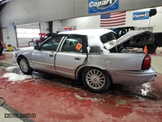 2011 Mercury Grand Marquis LS with VIN 2MEBM7FV7BX600476, listed as a Copart auction lot 43586955 with 0 mi miles and Salvage Title. Bid and sale history available at carsss.com. Image 2.