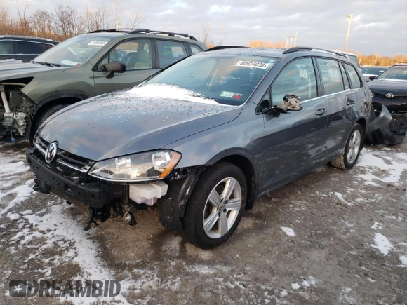 2015 Volkswagen Golf SportWagen TDI SE with VIN 3VWCA7AU4FM503974, listed as a Copart auction lot 80924033 with 95,297 mi miles. Bid and sale history available at carsss.com. Image 1.