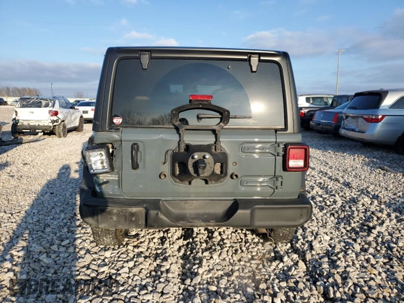 2024 Jeep Wrangler Sport с VIN 1C4PJXKN6RW214949, выставлен на аукционе Copart как лот 83198874 с пробегом 36 851 миль миль и Списание • Salvage title. История ставок и продаж доступна на DreamBid. Изображение 6.