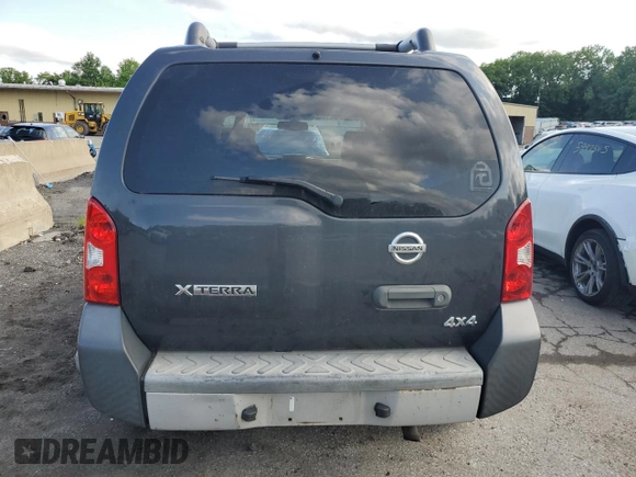2010 Nissan Xterra S with VIN 5N1AN0NWXAC504893, listed as a Copart auction lot 60217915 with 267,954 mi miles and Salvage title. Bid and sale history available at DreamBid. Image 6.