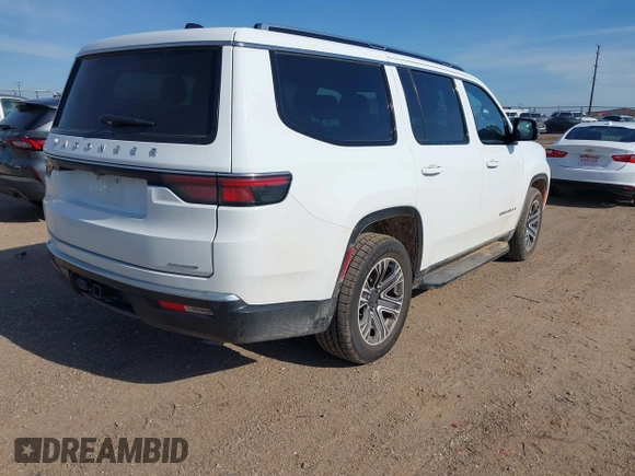 2024 Jeep Wagoneer Series II with VIN 1C4SJUBP2RS137837, listed as a IAAI auction lot 42495526 with 40,019 mi miles and . Bid and sale history available at DreamBid. Image 4.