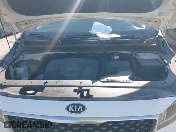 2015 Kia Sedona LX with VIN KNDMB5C10F6027850, listed as a IAAI auction lot 42010344 with 127,019 mi miles. Bid and sale history available at carsss.com. Image 10.