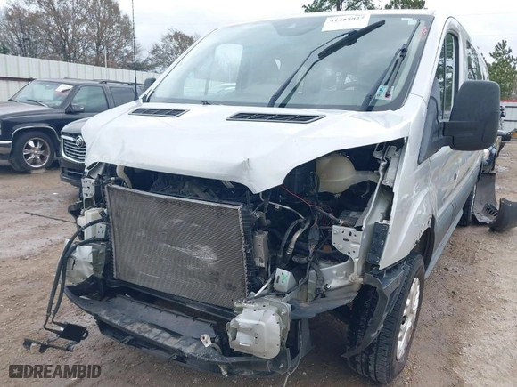 2018 Ford Transit Passenger Wagon XL with VIN 1FBZX2ZMXJKB02176, listed as a IAAI auction lot 41455827 with 75,340 mi miles. Bid and sale history available at carsss.com. Image 6.