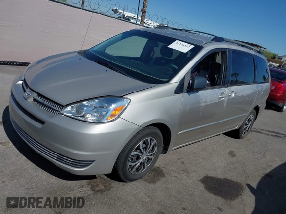 2005 Toyota Sienna CE with VIN 5TDZA23C15S259350, listed as a IAAI auction lot 42224523 with 223,281 mi miles and . Bid and sale history available at DreamBid. Image 6.