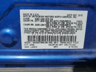 2015 Mitsubishi Outlander Sport ES with VIN 4A4AP3AU9FE053948, listed as a Copart auction lot 49488255 with 107,064 mi miles and Salvage Title. Bid and sale history available at carsss.com. Image 13.