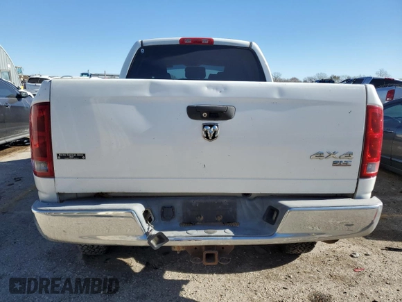 2006 Dodge 1500 SLT with VIN 3D7KS19D36G159992, listed as a Copart auction lot 83448134 with 258,368 mi miles and Salvage Title. Bid and sale history available at carsss.com. Image 6.