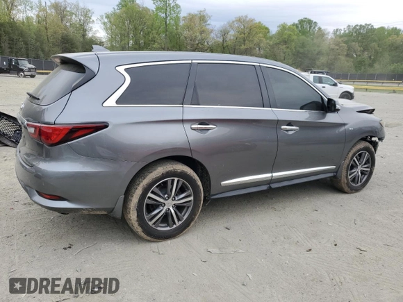 2020 Infiniti QX60 Pure с VIN 5N1DL0MM5LC517766, выставлен на аукционе Copart как лот 53271765 с пробегом 57 897 миль миль и Списание • Salvage title. История ставок и продаж доступна на DreamBid. Изображение 3.