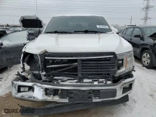 2019 Ford F-150 XL with VIN 1FTMF1C59KKD08336, listed as a Copart auction lot 89104555 with 0 mi miles and Salvage Title. Bid and sale history available at carsss.com. Image 5.