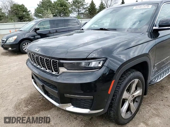 2021 Jeep Grand Cherokee Limited with VIN 1C4RJJBG9M8100545, listed as a Copart auction lot 53467375 with 40,432 mi miles and Salvage title. Bid and sale history available at DreamBid. Image 13.