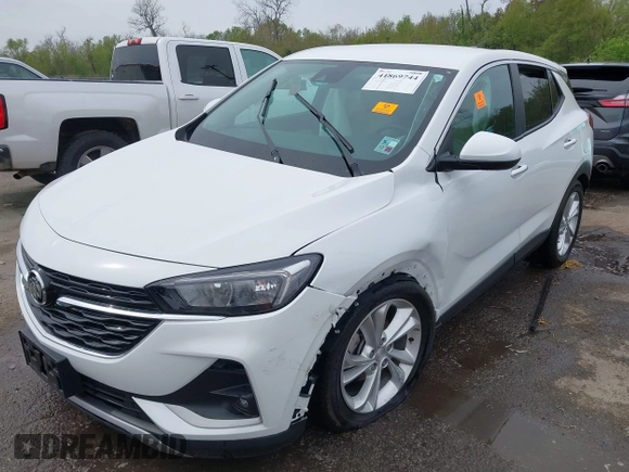 2023 Buick Encore GX Preferred with VIN KL4MMBS21PB152717, listed as a IAAI auction lot 41869744 with 14,719 mi miles and . Bid and sale history available at DreamBid. Image 17.