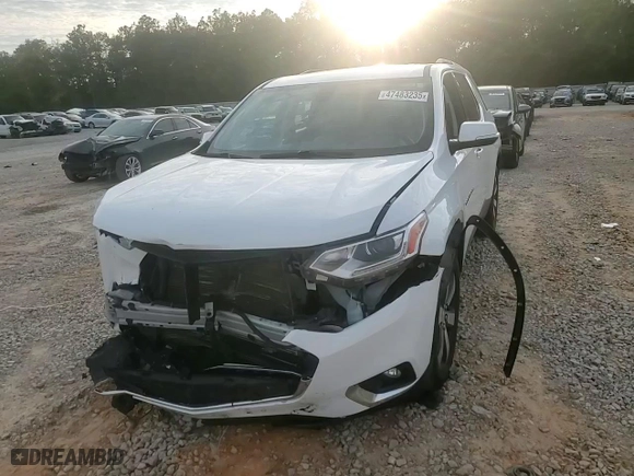 2018 Chevrolet Traverse LT Leather with VIN 1GNERHKW4JJ244765, listed as a Copart auction lot 47483235 with 99,610 mi miles and Salvage Title. Bid and sale history available at carsss.com. Image 12.