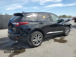 2021 Acura RDX w/Technology Package with VIN 5J8TC2H53ML028607, listed as a Copart auction lot 48117465 with 48,670 mi miles and Salvage Title. Bid and sale history available at carsss.com. Image 3.