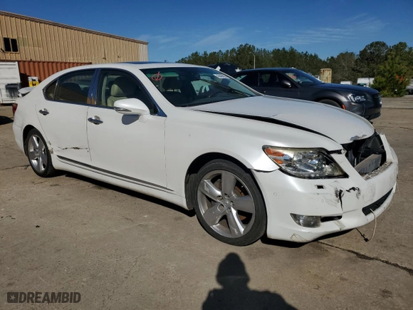 2011 Lexus LS 460 L with VIN JTHGL5EF1B5044013, listed as a Copart auction lot 45404605 with NaN miles and Clean Title. Bid and sale history available at carsss.com. Image 4.