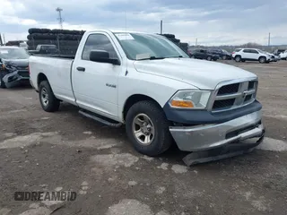 2010 Dodge 1500 ST with VIN 3D7JB1EK6AG191425, listed as a IAAI auction lot 41900080 with 190,919 mi miles. Bid and sale history available at carsss.com. Image 1.