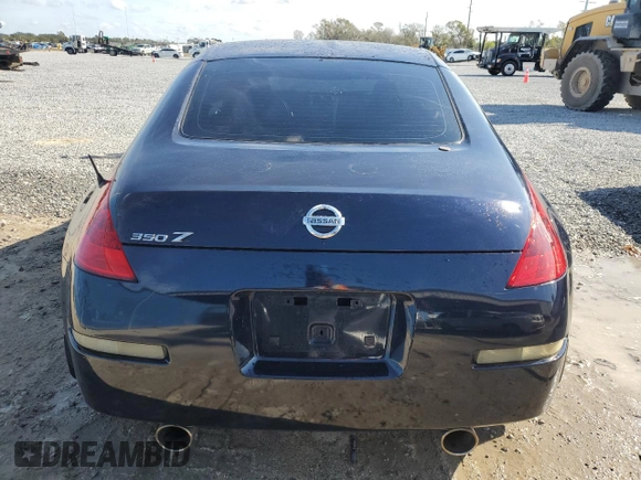 2007 Nissan 350Z with VIN JN1BZ34D27M501359, listed as a Copart auction lot 83953774 with 184,017 mi miles and Non Repairable. Bid and sale history available at DreamBid. Image 6.