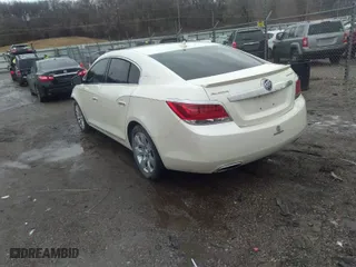 2012 Buick LaCrosse Leather with VIN 1G4GC5E32CF218413, listed as a IAAI auction lot 41747477 with 135,978 mi miles. Bid and sale history available at carsss.com. Image 3.
