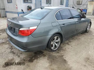 2004 BMW 5 Series 530i with VIN WBANA73564B058592, listed as a Copart auction lot 60579655 with 108,128 mi miles and Clean title. Bid and sale history available at DreamBid. Image 3.