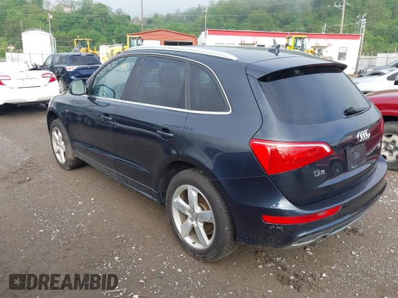 2012 Audi Q5 Premium Plus with VIN WA1DKAFP3CA036893, listed as a IAAI auction lot 42193345 with 159,750 mi miles and . Bid and sale history available at DreamBid. Image 3.