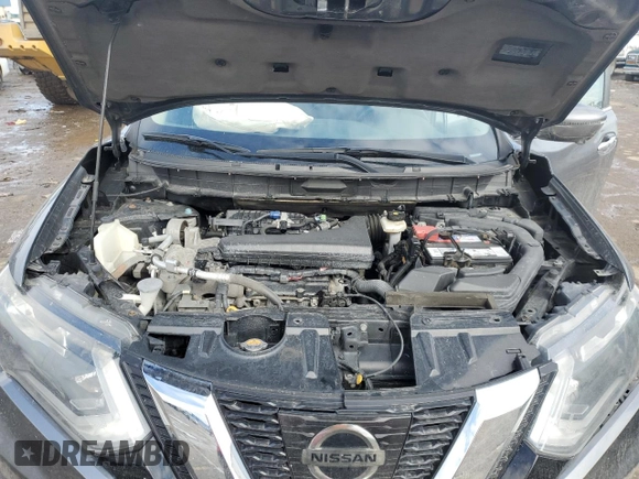 2017 Nissan Rogue SV with VIN 5N1AT2MV7HC878298, listed as a Copart auction lot 46906565 with 117,859 mi miles and Salvage Title. Bid and sale history available at DreamBid. Image 12.