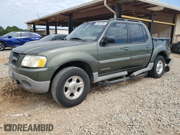 2001 Ford Explorer Sport Trac with VIN 1FMZU67E61UC73126, listed as a Copart auction lot 58207385 with 163,915 mi miles and Salvage title. Bid and sale history available at DreamBid. Image 1.
