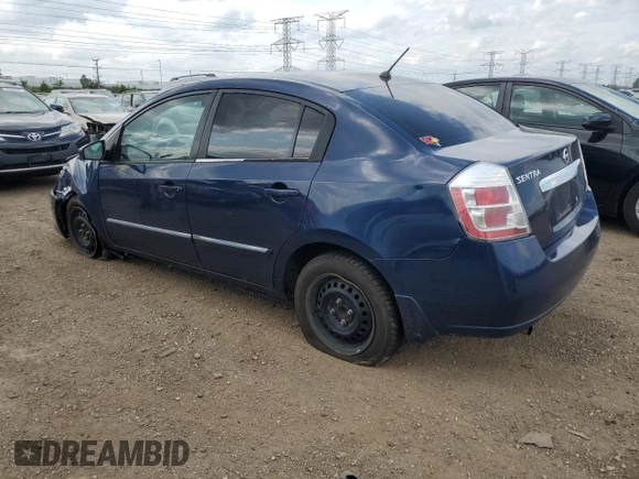 2010 Nissan Sentra S with VIN 3N1AB6AP5AL621478, listed as a Copart auction lot 60375765 with 124,019 mi miles and Salvage title. Bid and sale history available at DreamBid. Image 2.