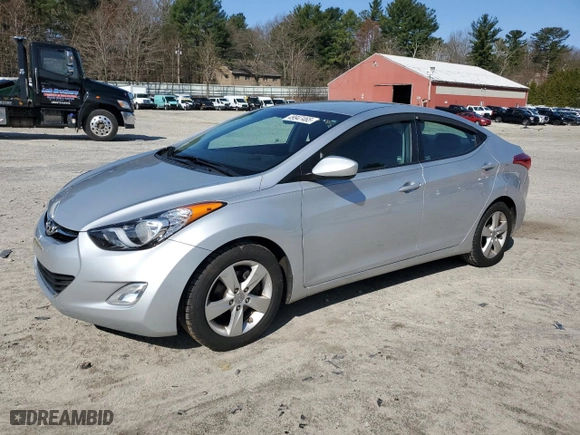 2012 Hyundai Elantra GLS PZEV with VIN 5NPDH4AE9CH112167, listed as a Copart auction lot 49947465 with 83,933 mi miles and Non Repairable. Bid and sale history available at carsss.com. Image 1.