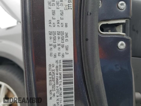 2015 Dodge Journey Crossroad with VIN 3C4PDCGB3FT755215, listed as a Copart auction lot 51896735 with 159,342 mi miles and Salvage Title. Bid and sale history available at DreamBid. Image 13.