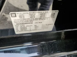 2016 Chevrolet Silverado 1500 LTZ with VIN 3GCUKSEC8GG220728, listed as a Copart auction lot 46741455 with 67,863 mi miles and Salvage Title. Bid and sale history available at DreamBid. Image 13.