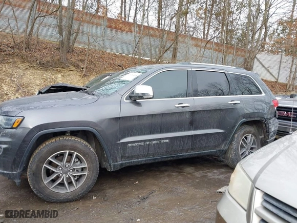 2019 Jeep Grand Cherokee Limited with VIN 1C4RJFBG8KC782907, listed as a IAAI auction lot 41476468 with 64,184 mi miles. Bid and sale history available at carsss.com. Image 15.