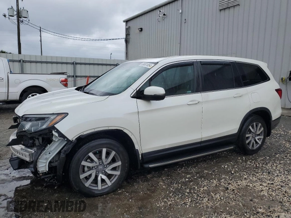2019 Honda Pilot EX-L with VIN 5FNYF5H46KB039119, listed as a Copart auction lot 69801854 with 48,470 mi miles and Salvage title. Bid and sale history available at DreamBid. Image 1.