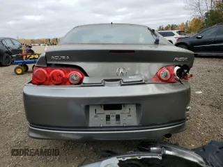 2006 Acura RSX with VIN JH4DC54856S800357, listed as a Copart auction lot 75725934 with Not Provided miles and Salvage Title. Bid and sale history available at carsss.com. Image 6.