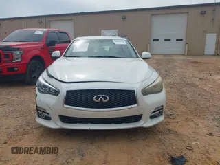 2017 Infiniti Q50 3.0t Premium with VIN JN1EV7AR8HM839141, listed as a IAAI auction lot 41803774 with 109,893 mi miles. Bid and sale history available at carsss.com. Image 6.