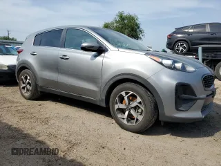 2020 Kia Sportage LX with VIN KNDPM3AC5L7686402, listed as a Copart auction lot 51608345 with 78,486 mi miles and Salvage Title. Bid and sale history available at DreamBid. Image 4.