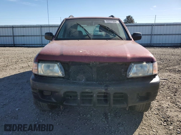 2004 Isuzu Rodeo S with VIN 4S2DM58W844300545, listed as a Copart auction lot 72277394 with Not Provided miles and Clean Title. Bid and sale history available at DreamBid. Image 5.