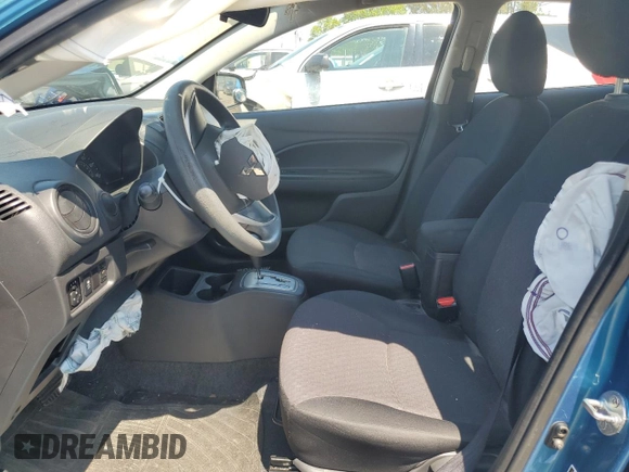 2017 Mitsubishi Mirage ES z VIN ML32A3HJ0HH015456, wystawiony jako Copart lot #54381915 z przebiegiem 51 715 mil mil oraz Szkoda całkowita • Salvage title. Historia ofert i sprzedaży dostępna na DreamBid. Obrazek 7.