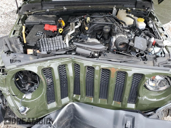 2022 Jeep Wrangler Unlimited Sport S z VIN 1C4HJXDG0NW234854, wystawiony jako Copart lot #73144634 z przebiegiem 39 401 mil mil oraz Szkoda całkowita • Salvage title. Historia ofert i sprzedaży dostępna na DreamBid. Obrazek 12.