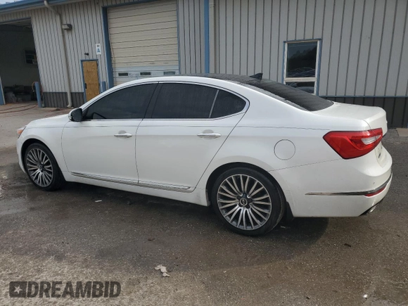 2016 Kia Cadenza Premium with VIN KNALN4D7XG5199162, listed as a Copart auction lot 71220124 with 115,678 mi miles and Salvage Title. Bid and sale history available at carsss.com. Image 2.