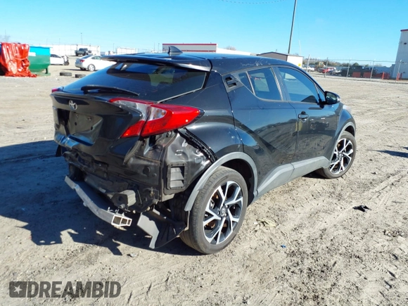 2018 Toyota C-HR XLE with VIN NMTKHMBX1JR014246, listed as a IAAI auction lot 41664738 with 83,702 mi miles. Bid and sale history available at carsss.com. Image 4.